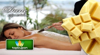 Viss būs šokolādē! 2 stundu garš SPA rituāls ar balto šokolādi salonā "Dane Spa" ar 61% atlaidi!