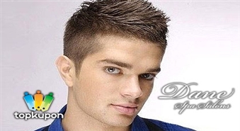 Мужская стрижка + релаксирующий массаж головы в салоне „Dane Spa” со скидкой 50%!