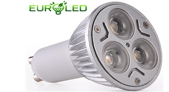 Taupiet līdz pat 85% elektrības izmantojot jaunās paaudzes LED spuldzes. Akcija no EUROLED.lv Enerģiju taupošās LED gaismas diodes – GU10 – 220V, MR16 – 12V, ar atlaidi 55%!