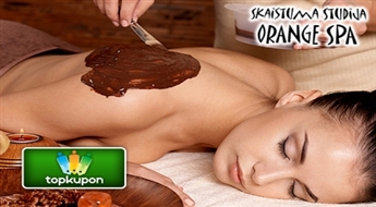 Skaistuma studija "Orange Spa" piedāvā izbaudīt šokolādes masāžu ar ietīšanu ( 90 minūtes) ar 60% atlaidi !
