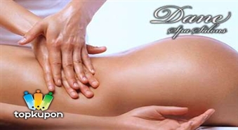 Aнтицеллюлитный ручной массаж в салоне „Dane Spa” со скидкой  54% !