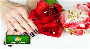 Покрытие ногтей гель-лаком Gelish от фирмы Harmony со скидкой 50%!