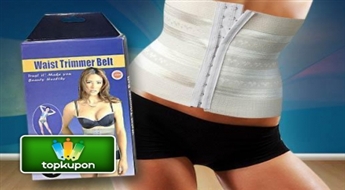 Корректирующий пояс  для стройной талии "Waist trimer" со скидкой 60%!