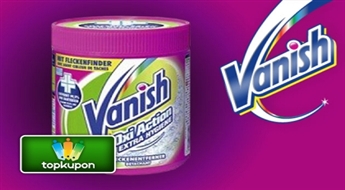 Антибектериальный пятновыводитель Vanish Oxi Action Extra Hygiene со скидкой 33%!