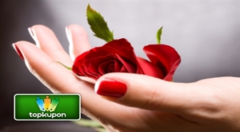 Покрытие ногтей гель-лаком Gelish от фирмы Harmony со скидкой 50%!