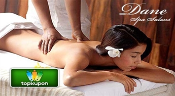 Visa ķermeņa antistresa aromamasāža ar Šī sviestu salonā „Dane Spa” ar 55% atlaidi!