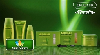 Midollo di Bamboo (matu ārstēšana) matu kauterizācija + matu galu griešana salonā "Venezia" vai "Eklektik" ar 51% atlaidi!