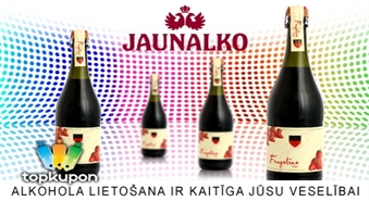 8 marta svētkiem!Viegli dzirkstošs sarkanvīns, FRAGOLINO Rosso ar atlaidi 40%!