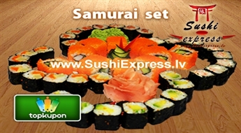 Вкусно, быстро и выгодно: Samurai set 40 шт. от SushiExpress!