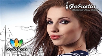Uzacu korekcija + uzacu un skropstu krāsošana salonā „Gabriella”, tikai 3.50 Ls!