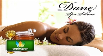 Ārstnieciskā masāža ar dabīgo medu salonā „Dane Spa” ar 55% atlaidi!