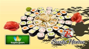 Izdevīgs piedāvājums no "Sushi Home"! Kunoichi set  3 personām ( 40 gab.) ar 50% atlaidi!