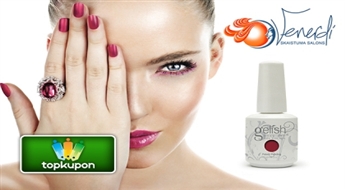 18G LED лампа! В салоне красоты Venerdi классический маникюр + Gelish всего за 7.00 Ls!