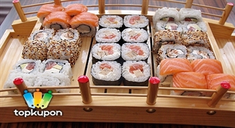 Izdevīgs piedāvājums no DOMINO! Sushi set 2 personām ar 50% atlaidi!