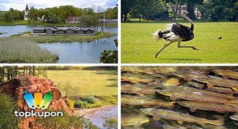 Neizpētītā Latvija!!! Ekskursija uz pazemes ezeriem, peldošo pili, strausu fermu, visaugstāko klinti, kur var ieraudzīt raganu un kā audzē zivis.Ar atlaidi 53%!