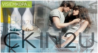 Vīriešu smaržas Calvin Klein In2U Men EDT 150ml ar 50% atlaidi!