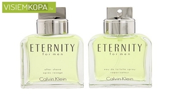 Vīriešu komplekts Calvin Klein Eternity EDT 100ml+ 100ml Aftershave ar 25% atlaidi