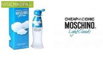 Sieviešu smaržas Moschino Light Clouds 100ml EDT ar 59% atlaidi!