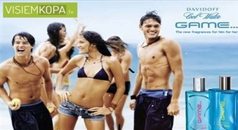 Sieviešu smaržas Davidoff Cool Water Game 100ml EDT ar 53% atlaidi