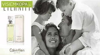 Sieviešu smaržas Calvin Klein Eternity EDP 100ml ar 55% atlaidi!