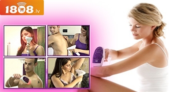 Atbrīvojies no nevēlamā apmatojuma uz visiem laikiem! Fotoepilators Silk n Flash & Go ar 60Ls atlaidi!