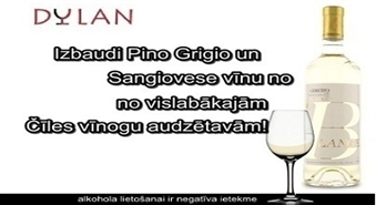 Izbaudi Pino Grigio un Sangiovese vīnu no vislabākajām Čīles vīnogu audzētavām ar 50% atlaidi!