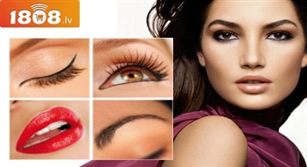 Sieviešu Permanentais make–up jūsu perfektam tēlam 50 % atlaidi!