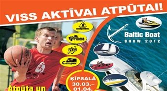Esi 1 no 50 un Laimē divus ielūgumus uz Sports un Atpūta izstādi ķīpsalā!!!!!