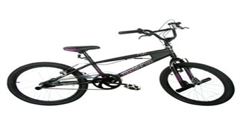 Rullē ielās ar stilīgo un profesionālo BMX velosipēdu Muddyfox - Silwerfox ar 53% atlaidi