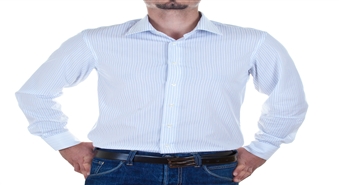 CALVIN KLEIN svītrains vīriešu krekls ar 67% atlaidi.