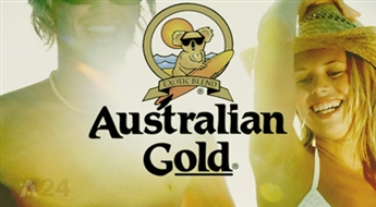 Zeltaini brūnam un drošam iedegumam! Zīmola Australian Gold sauļošanās kosmētika līdz -40%