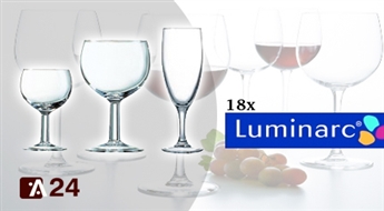 "Luminarc Montmartre" glāžu komplekts 18gb. -50%