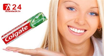 ZOBU PASTA COLGATE 5x75ML AR DZIEDNIECISKU HLOROFILA BĀZI TIKAI PAR 2.49LS!