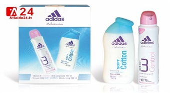 Отличный подарок любимой — набор по уходу за телом от ADIDAS только 2,50Ls!