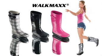 Walkmaxx: стильные и удобные женские резиновые сапоги с эффектом тренажера для ног