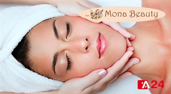 Dimanta mikrodermabrāzija + maska salonā MONA BEAUTY - 58%