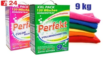 Jaunums! VĀCU veļas pulveris PERFEKT Gold XXL pack  -45%