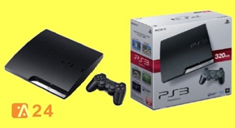 SPĒĻU KONSOLE SONY PLAYSTATION 3 320GB PAR NETICAMI ZEMU CENU – 175.99LS!!!