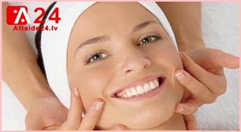 Dziļa sejas tīrīšana + sejas masāža + nomierinoša maska tikai par 10.99Ls!