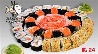 Бесподобно вкусный суши-сет RANDEVU SET (40 шт.)со скидкой 50%