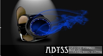 Abyss LED rokas pulkstenis ar skārienjūtīgu ciparnīcu ar 50% atlaidi un bezmaksas piegādi!