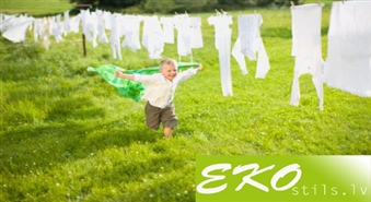Sagaidiet tīru un spīdošu Jauno Gadu - ECOVER ekoloģisks veļas mazgāšanas līdzeklis 1.5 l ar 33% atlaidi!