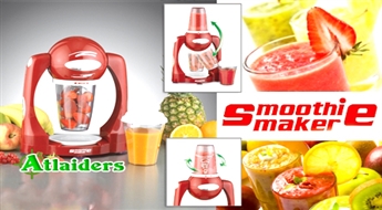 Blenderis "Smoothie Maker" vitamīniem bagātiem kokteiļiem, biezeņzupām vai gardām mērcēm! Tagad tikai par 19,99 Ls!