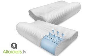 Спите сном младенца и просыпайтесь по утрам бодрым! Гелевая подушка „Deluxe Soft Gel Pillow” сейчас всего за 17,95 латов!