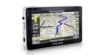 Jaunums tirgū! Ērtība un drošība – navigācijas iekārta GPS King M5 tikai par 55 Ls!