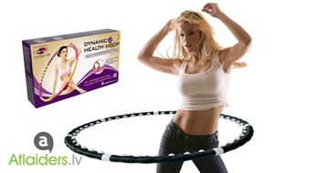 Lielisks trenažieris viduklim un vēdera muskuļiem! „Massage Hoop” vingrošanas riņķis – tikai par 8,79 Ls!