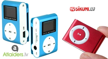 Компактный и удобный Мини MP3 проигрыватель без дисплея ИЛИ с дисплеем ИЛИ элегантный, функциональный и тонкий видео/аудио плеер MP4 с памятью в 4GB! Цены, начиная от 3,99 лата!