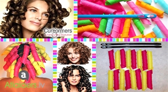 Профессиональные, спиральные бигуди “Curl formers” (3 вида) - начиная от 5,29 лата!
