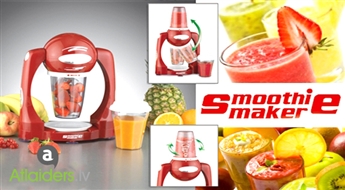 Slavenais blenderis "Smoothie Maker" garšīgiem kokteiļiem, biezeņzupām vai gardām mērcēm! Tagad tikai par 26.99 EUR!