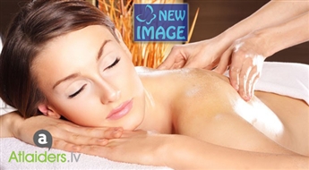 Veselībai un relaksācijai! Muguras klasiskā masāža skaistuma centrā "New Image"! Tagad ar 50% atlaidi!